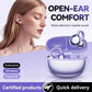 Open-Ear Bluetooth Headphones with AI Noise Reduction