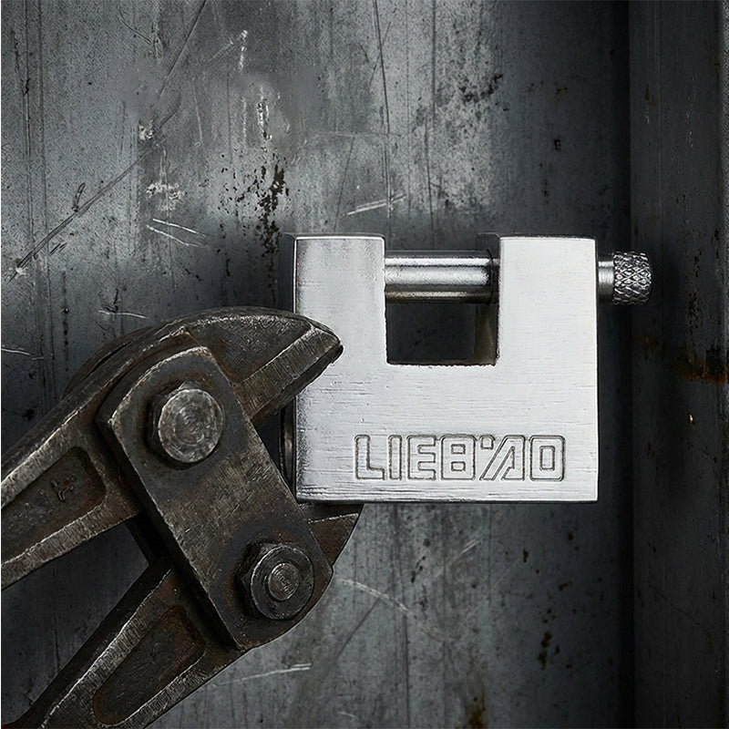 High-Security Shackle Lock for Garages and Motorcycles