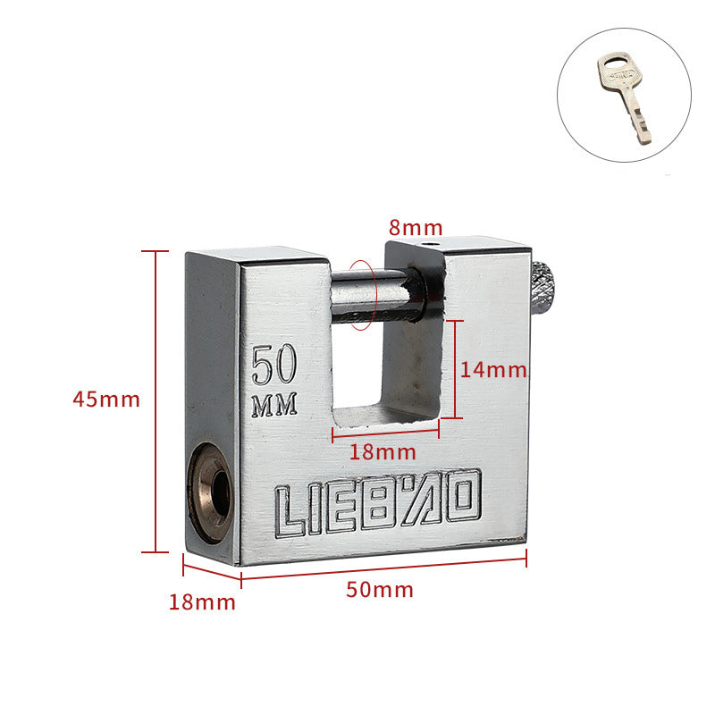 High-Security Shackle Lock for Garages and Motorcycles