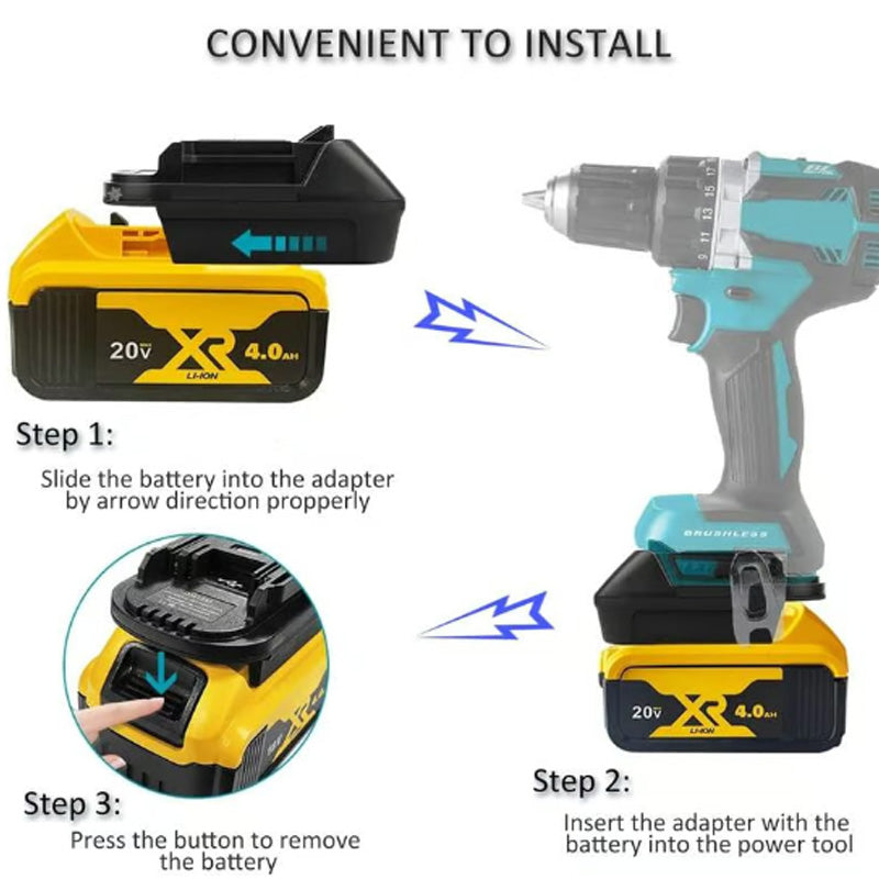 18V Lithium Battery Adapter for Power Tools