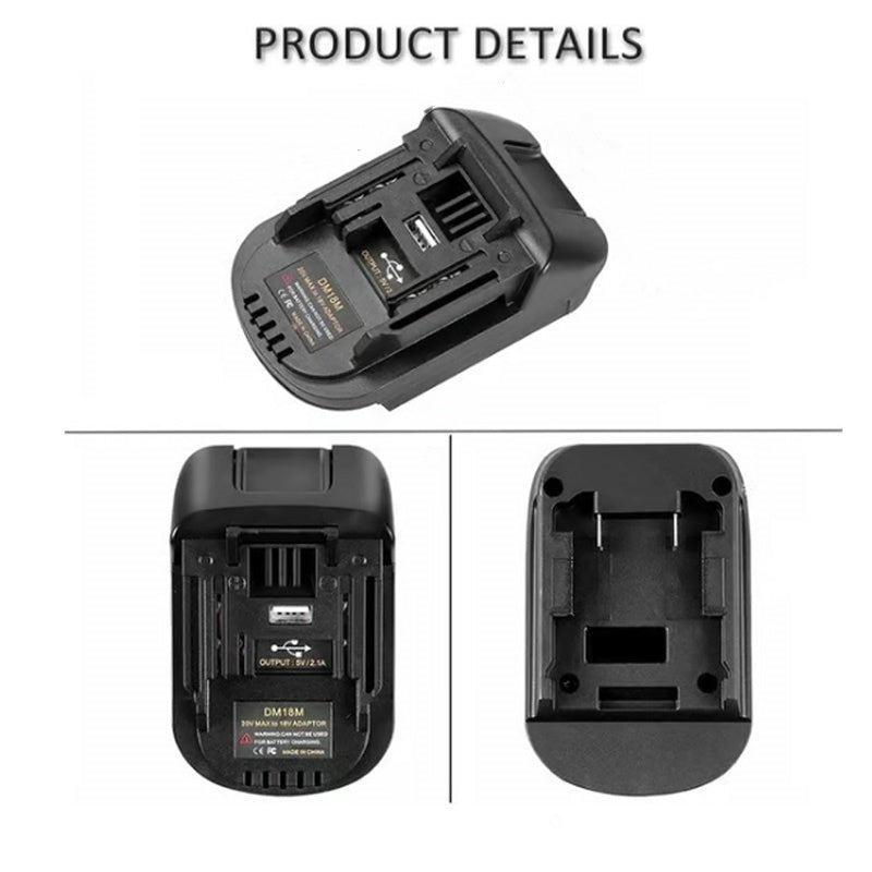 18V Lithium Battery Adapter for Power Tools