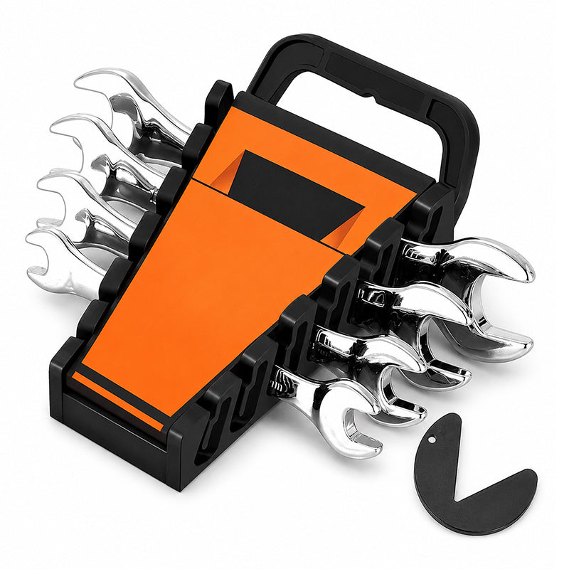 Professional Chrome Vanadium Steel Open-End Wrench Set