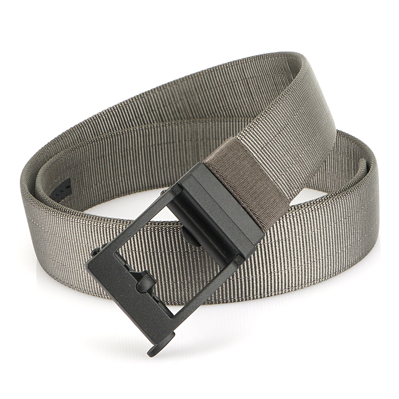 Men's Heavy-Duty Webbing Belt with Automatic Buckle