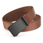 Men's Heavy-Duty Webbing Belt with Automatic Buckle