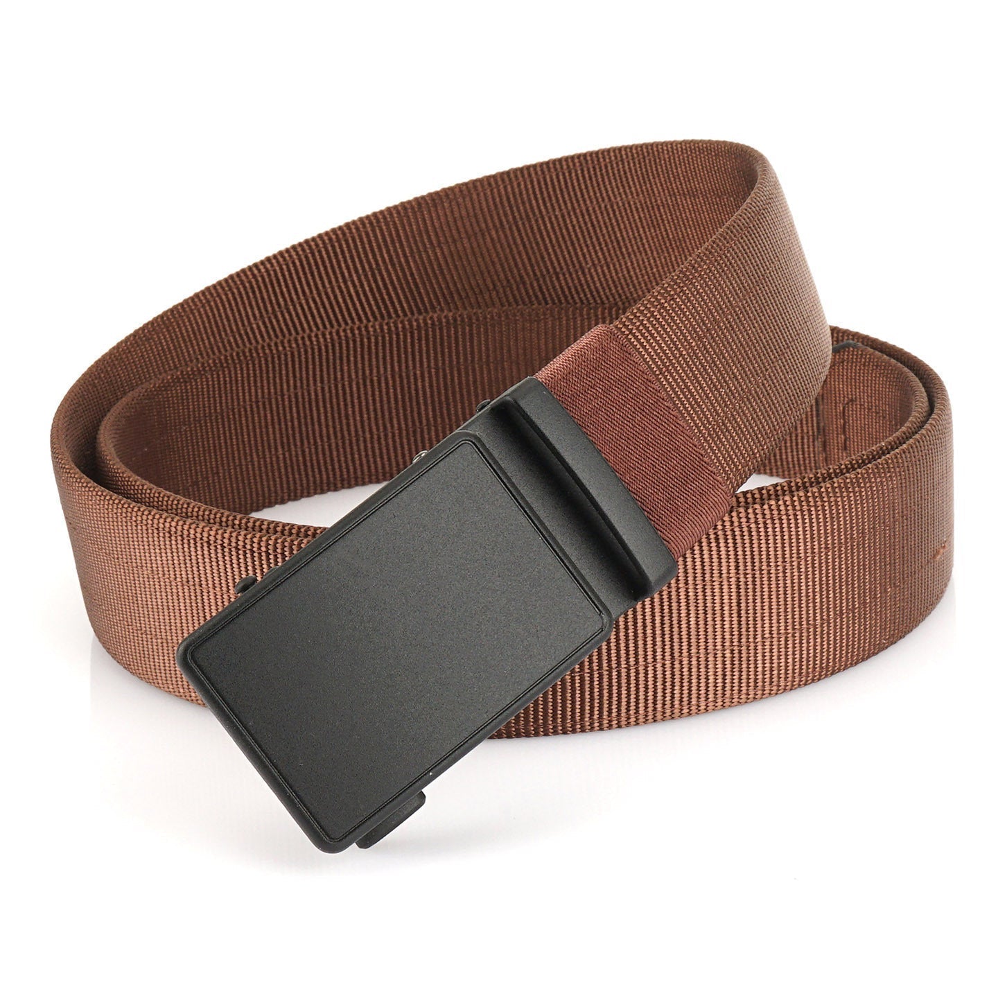 Men's Heavy-Duty Webbing Belt with Automatic Buckle