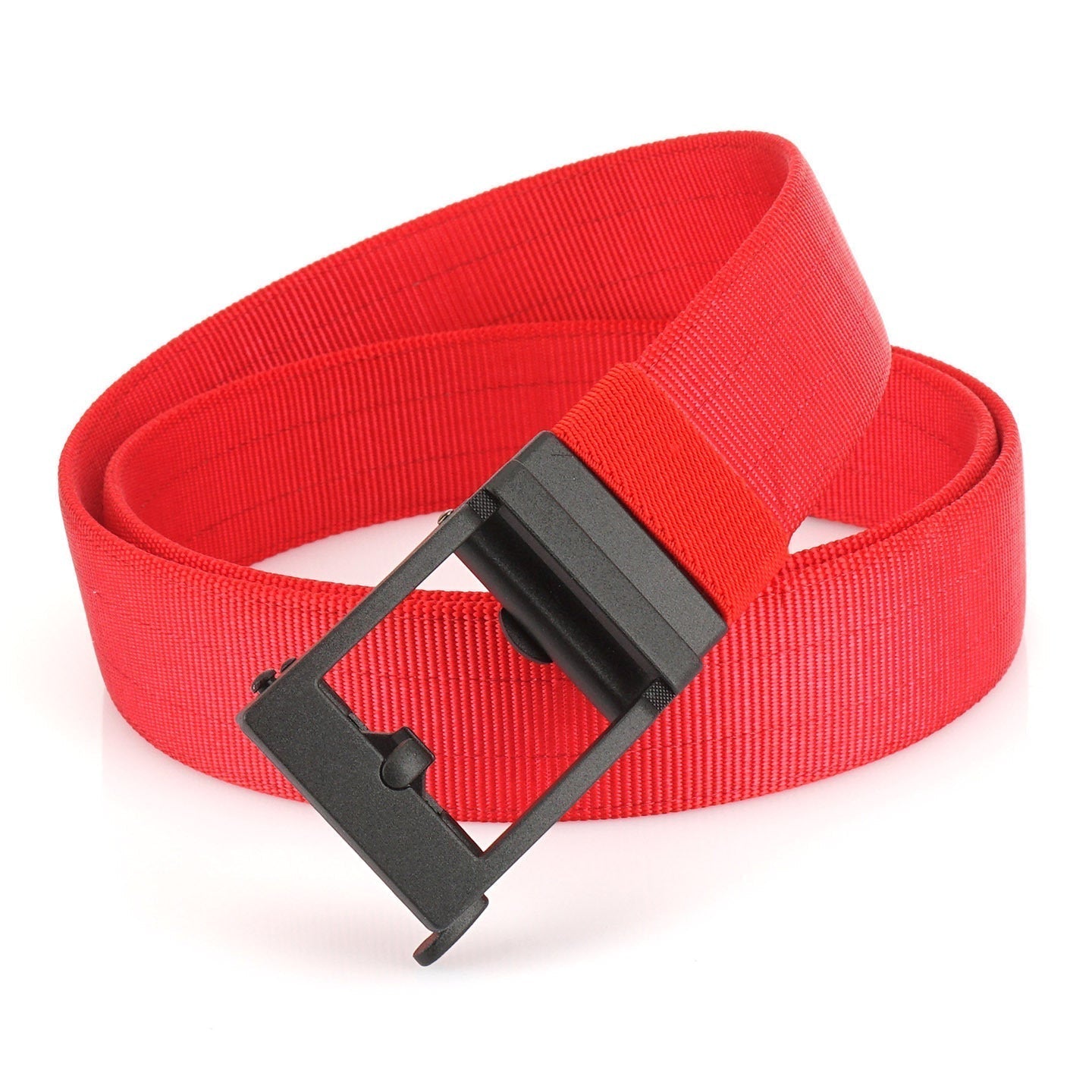 Men's Heavy-Duty Webbing Belt with Automatic Buckle