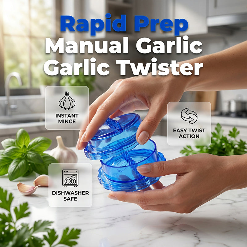 Manual Garlic Crusher and Chopper