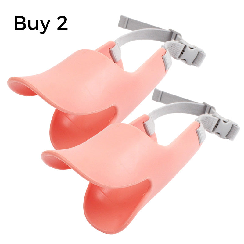 Cute Duck Bill Silicone Dog Muzzle