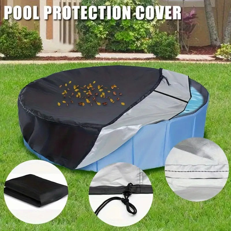 210D Oxford Round Pool Cover with Ratchet System