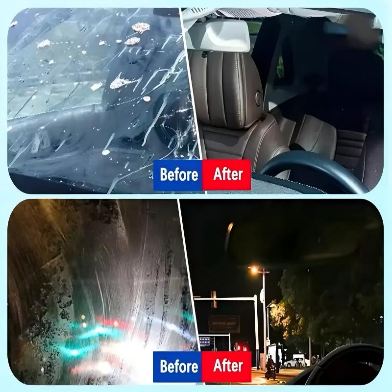 Car Glass Scratch Repair Polish Paste with Sponge