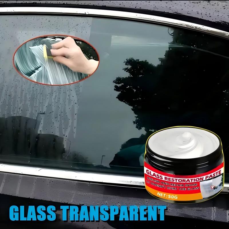 Car Glass Scratch Repair Polish Paste with Sponge