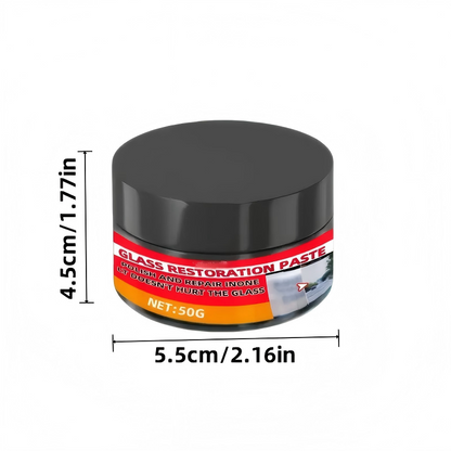 Car Glass Scratch Repair Polish Paste with Sponge