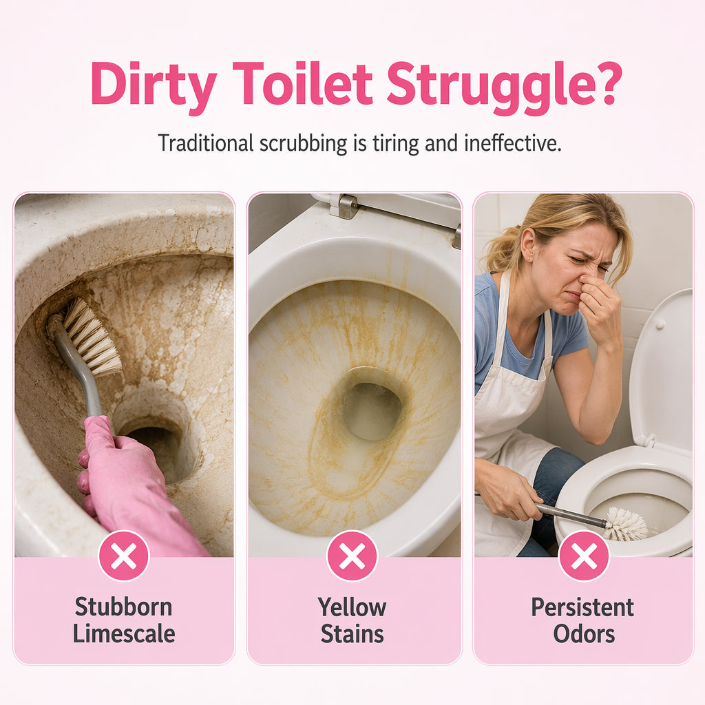 Oxygen Foam Toilet Cleaning Powder