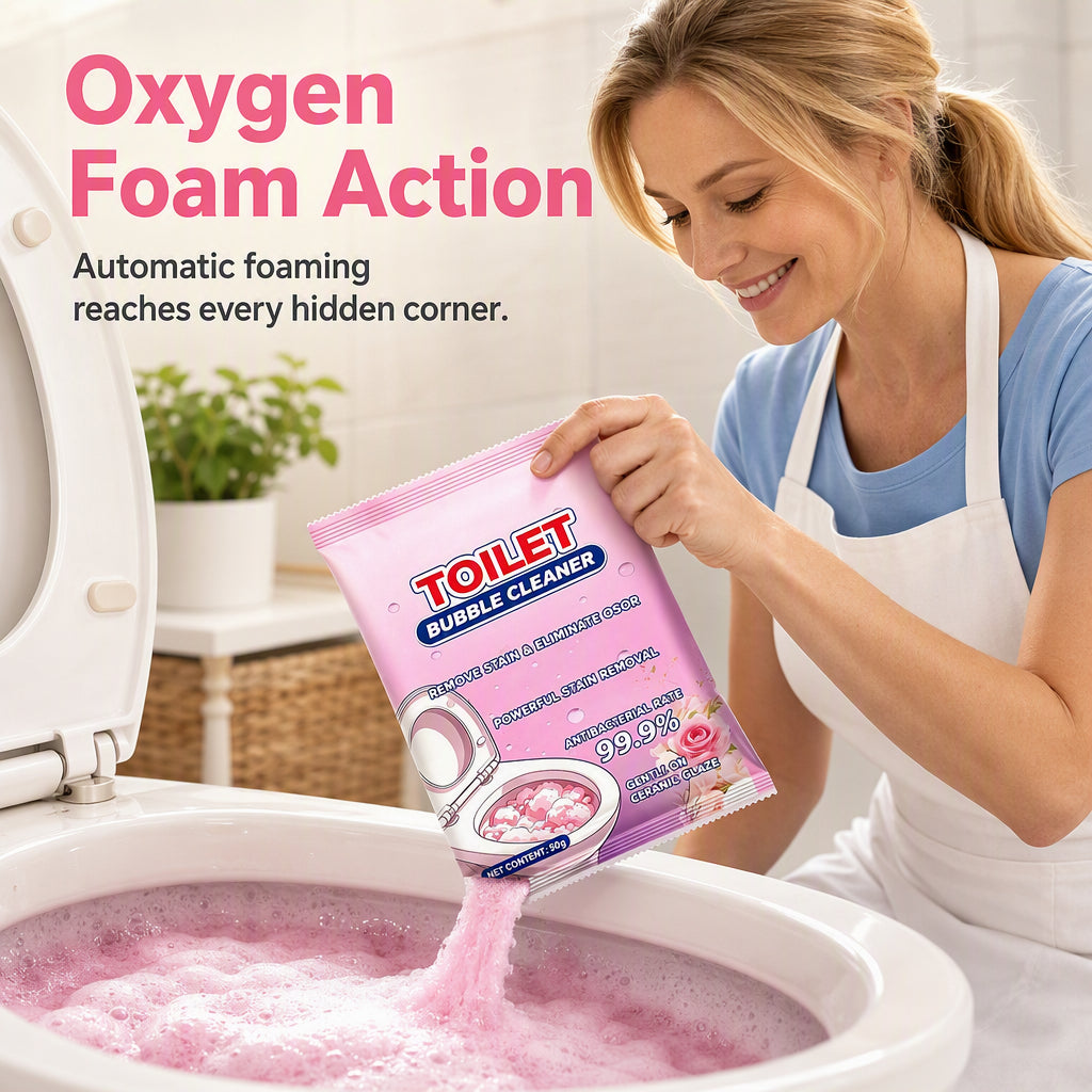 Oxygen Foam Toilet Cleaning Powder