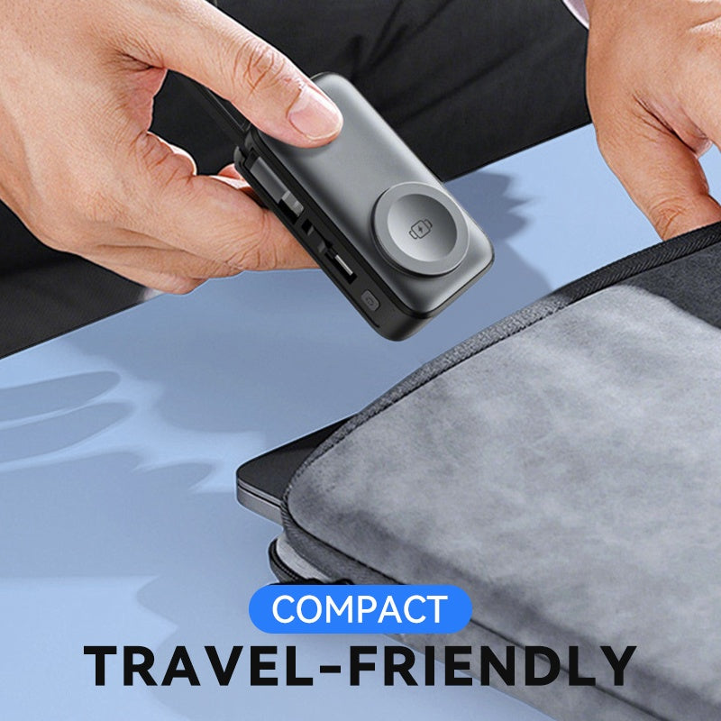 3-in-1 Magnetic Wireless Power Bank 5000mAh