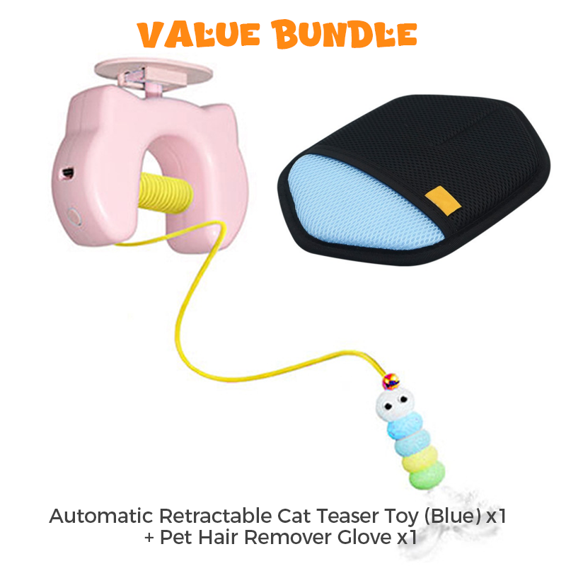 Automatic Retractable Cat Toy with Irregular Motion