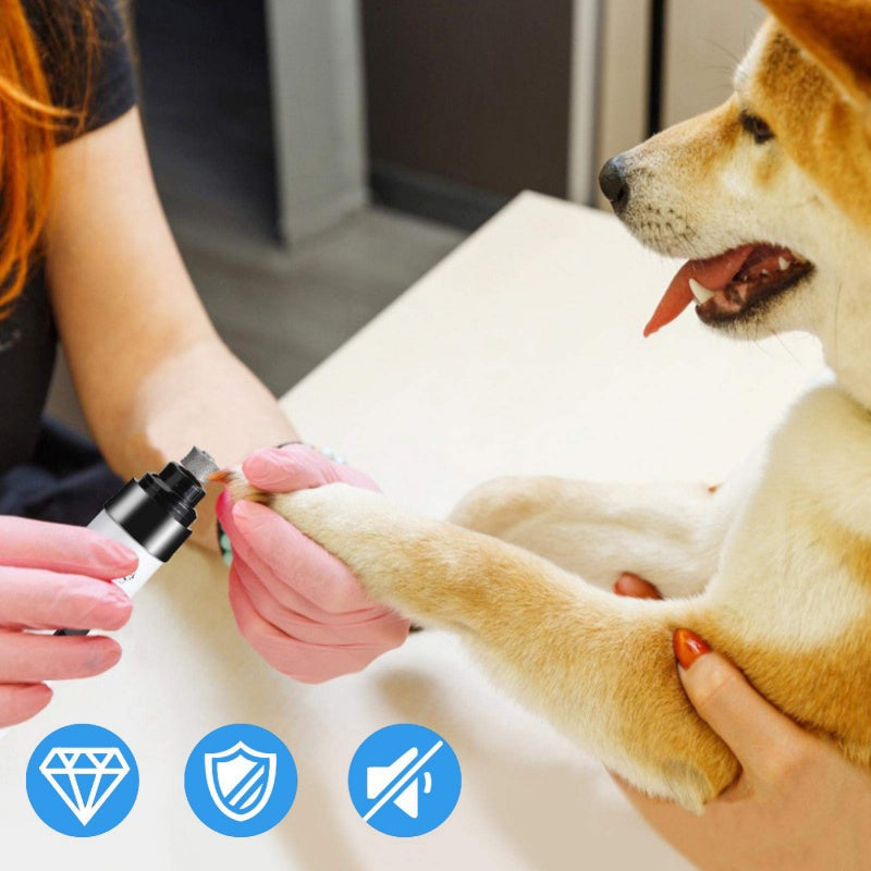 Pet Nail Grinder Set with 2-Speed Silent Operation