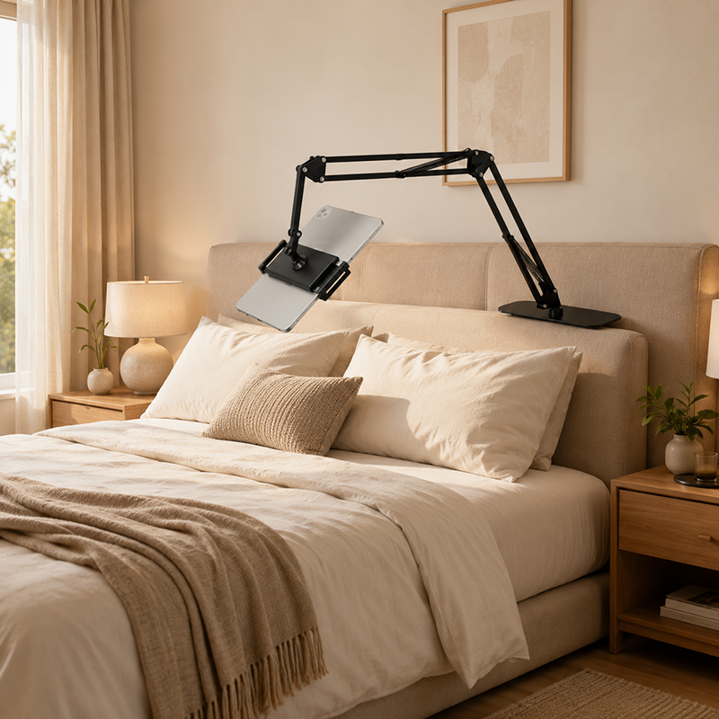 Magnetic Tablet Stand with Hidden Mattress Base