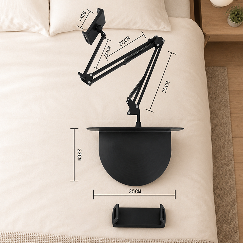 Magnetic Tablet Stand with Hidden Mattress Base
