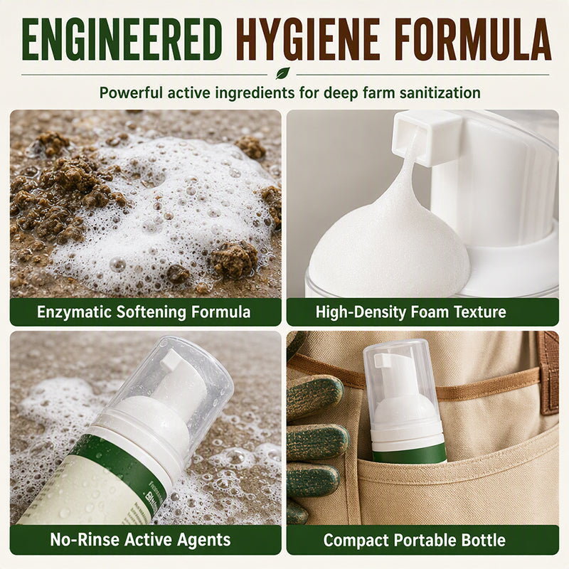 Foam Cleaner for Chicken Coops