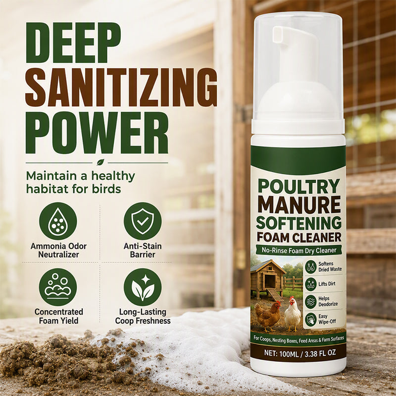 Foam Cleaner for Chicken Coops