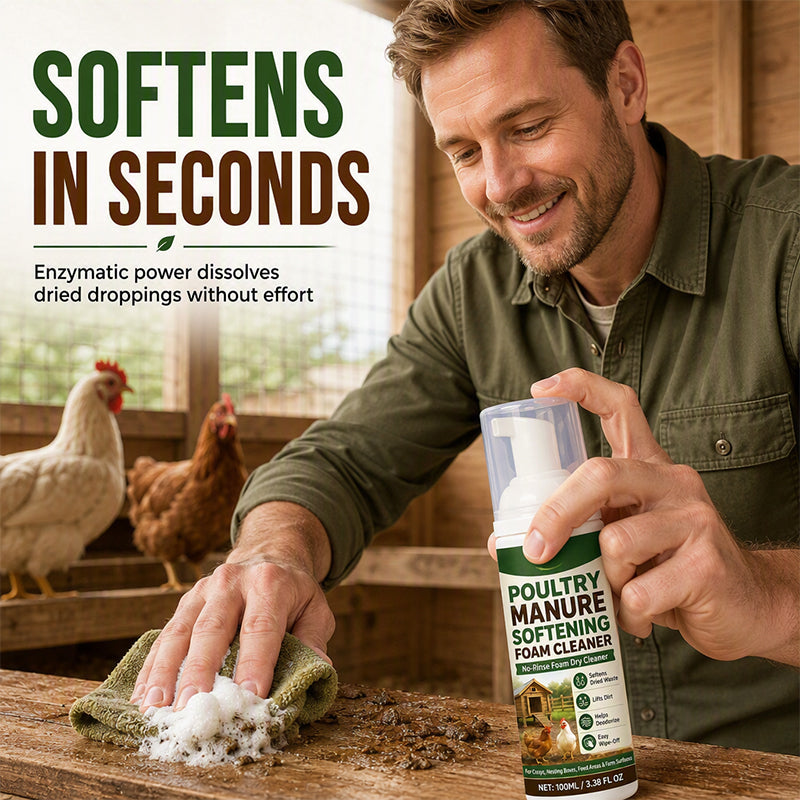 Foam Cleaner for Chicken Coops