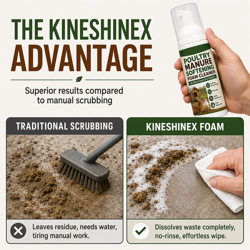 Foam Cleaner for Chicken Coops
