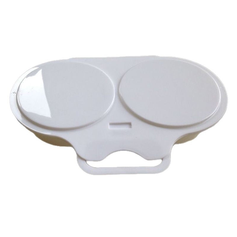 Dual-Cavity Microwave Egg Cooker with Splash-Proof Lid