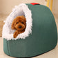 Cozy Warm Cave Bed for Pets