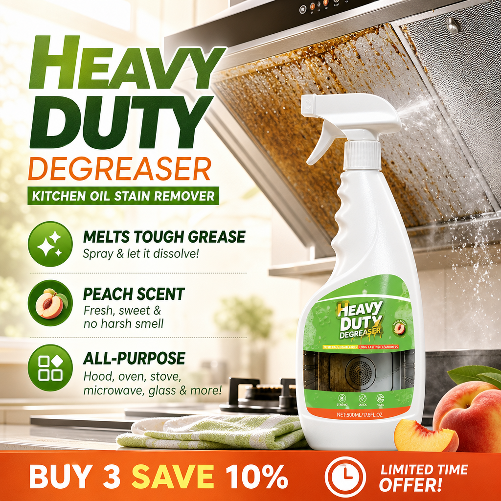 Heavy-Duty Kitchen Degreaser Spray