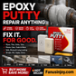 AB Epoxy Putty Stone Model Repair Clay 200g